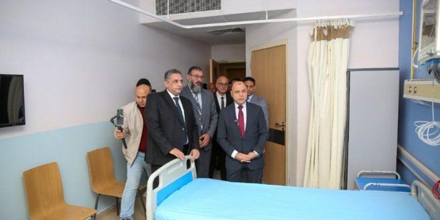 محافظ كفر الشيخ يفتتح وحدة السكتة الدماغية بمستشفى سيدي غازي المركزي - جريدة هرم مصر