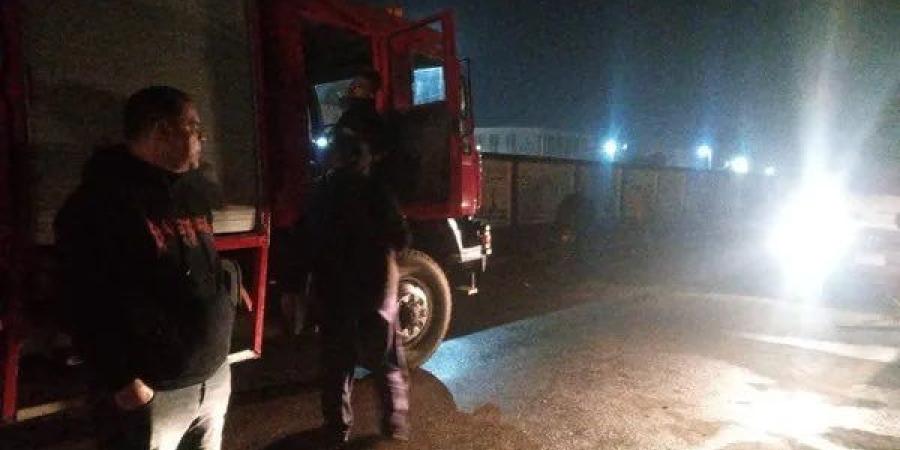 الحماية المدنية تسيطر على حريق في مخلفات بجوار محطة منوف - جريدة هرم مصر