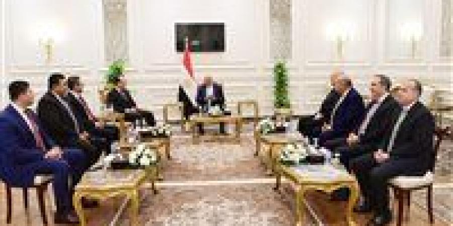 المستشار هشام بدوي يستقبل رئيس هيئة الرقابة الإدارية لتهنئته بانتخابه رئيساً لمجلس النواب - جريدة هرم مصر