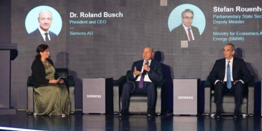 كامل الوزير في احتفالية سيمنز الألمانية: القطار الكهربائي السريع يغير مفهوم النقل بمصر - جريدة هرم مصر