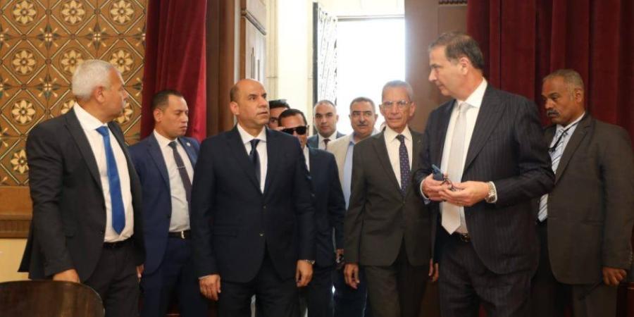 علاء فاروق يستقبل وزيري العمل والمجالس النيابية ومحافظ الجيزة في جولة تفقدية للمتحف الزراعي - جريدة هرم مصر
