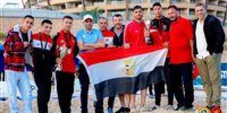 مصر تحصد 10 ميداليات بالمصارعة الشاطئية وتفوز بكأس أفريقيا - جريدة هرم مصر