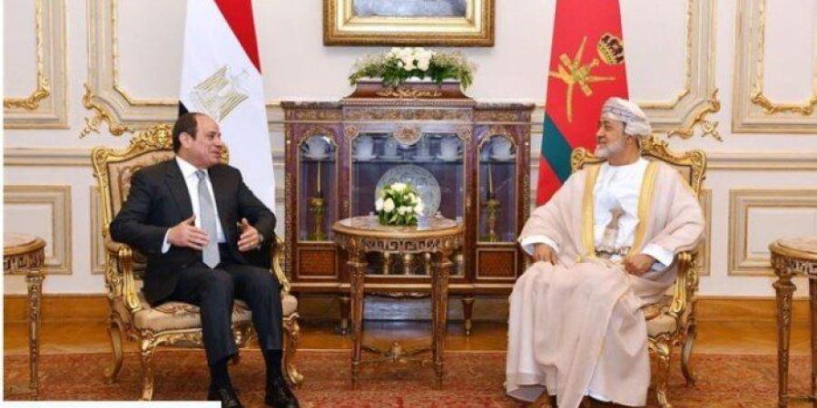 الرئيس السيسي وسلطان عمان يبحثان عددا من قضايا المنطقة وتداعياتها السياسية والاقتصادية - جريدة هرم مصر