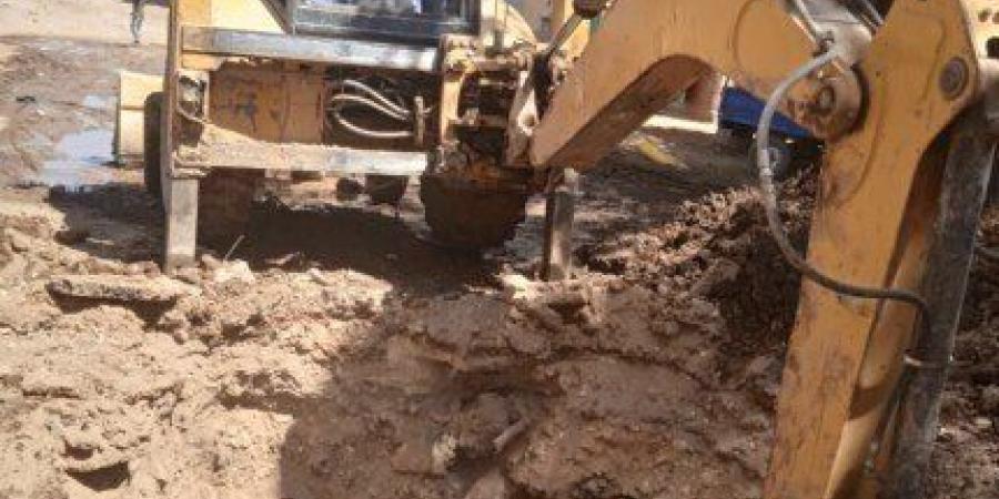 بسبب كسر مفاجئ.. انقطاع المياه عن بعض المناطق مركز أبوتشت في قنا - جريدة هرم مصر