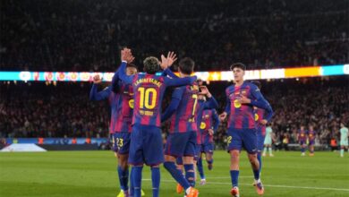 تشكيلة برشلونة لمباراة تشيلسي