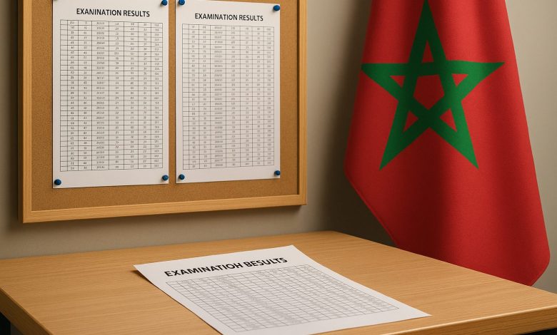 نتائج الاختبارات الكتابية