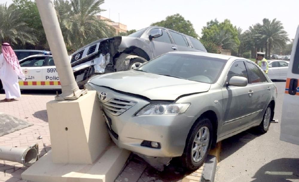 الأمطار في موسم الشتاء تؤدي إلى زيادة مضاعفة لمسافة الأمان الموصى بها بين المركبات على الطرق