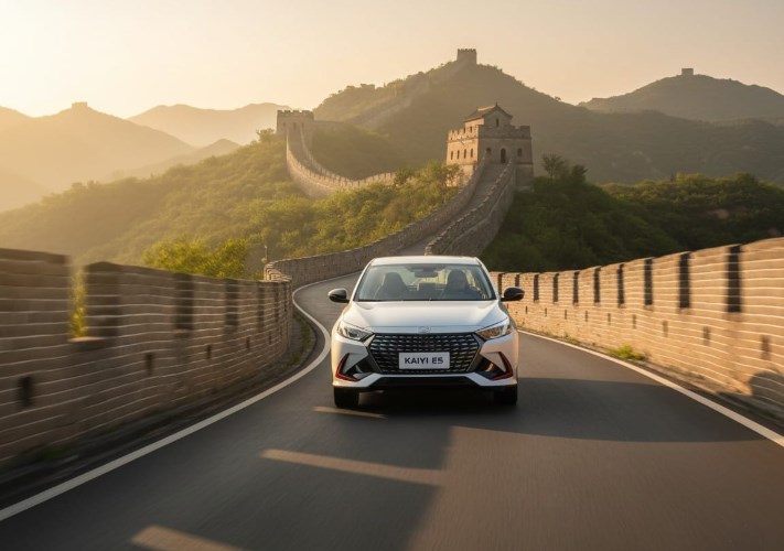 شركة كايي تطلق أول دفعة من سيارات E5 استعدادًا لإطلاقها في السوق المصرية في مارس المقبل