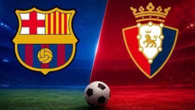 تعرف على القنوات الناقلة لمباراة برشلونة وأوساسونا اليوم في الدوري الإسباني 2026 وموعد المباراة وطرق المشاهدة المفضلة