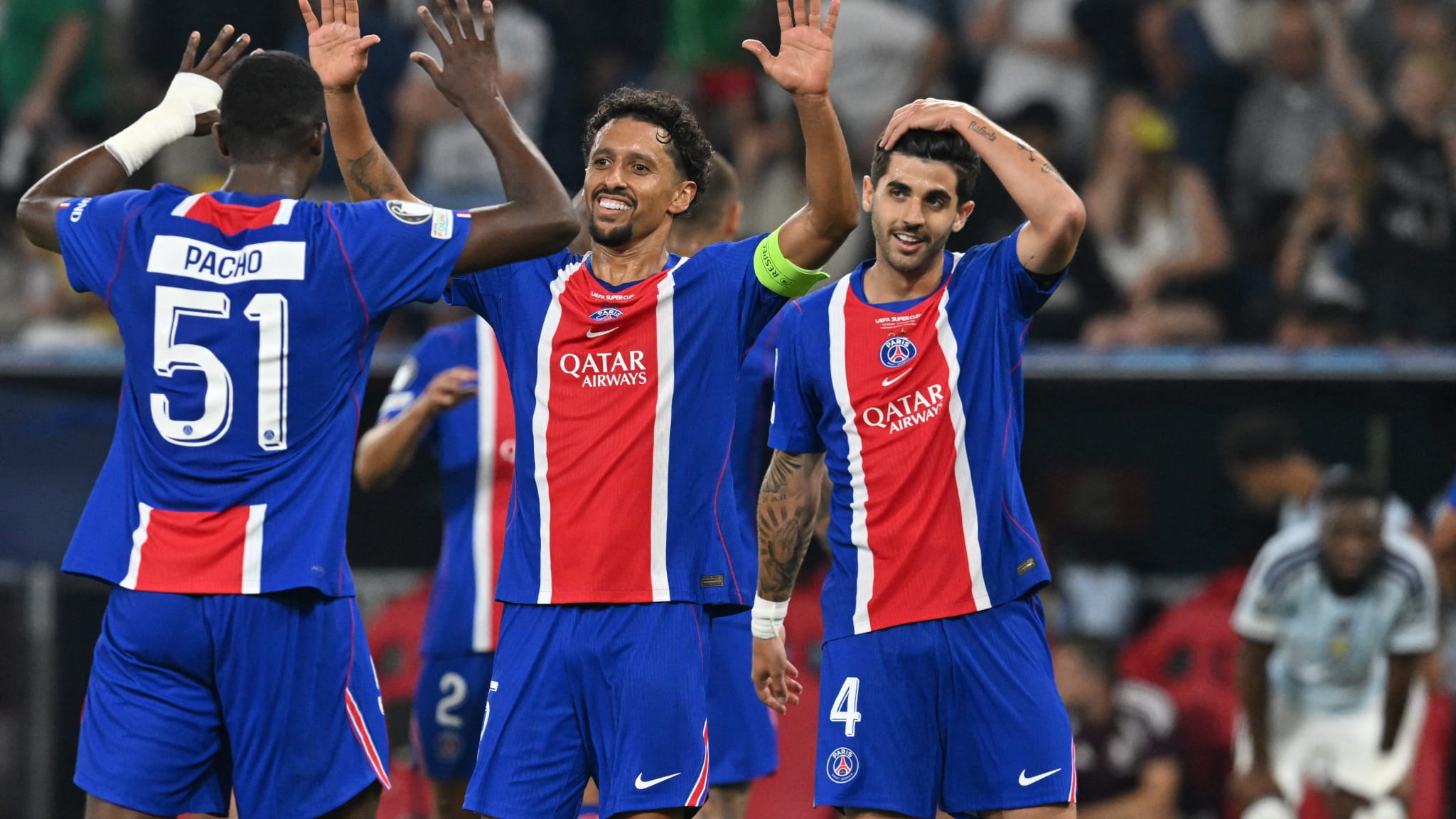 سان جيرمان يتوج بلقب كأس السوبر الأوروبية ويحقق إنجازا تاريخيا في منافسات الأندية