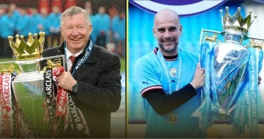 فيرسون يتصدر قائمة مدربي الدوري الإنجليزي بلقب 13 و جوارديولا يقترب منه في المركز الثاني