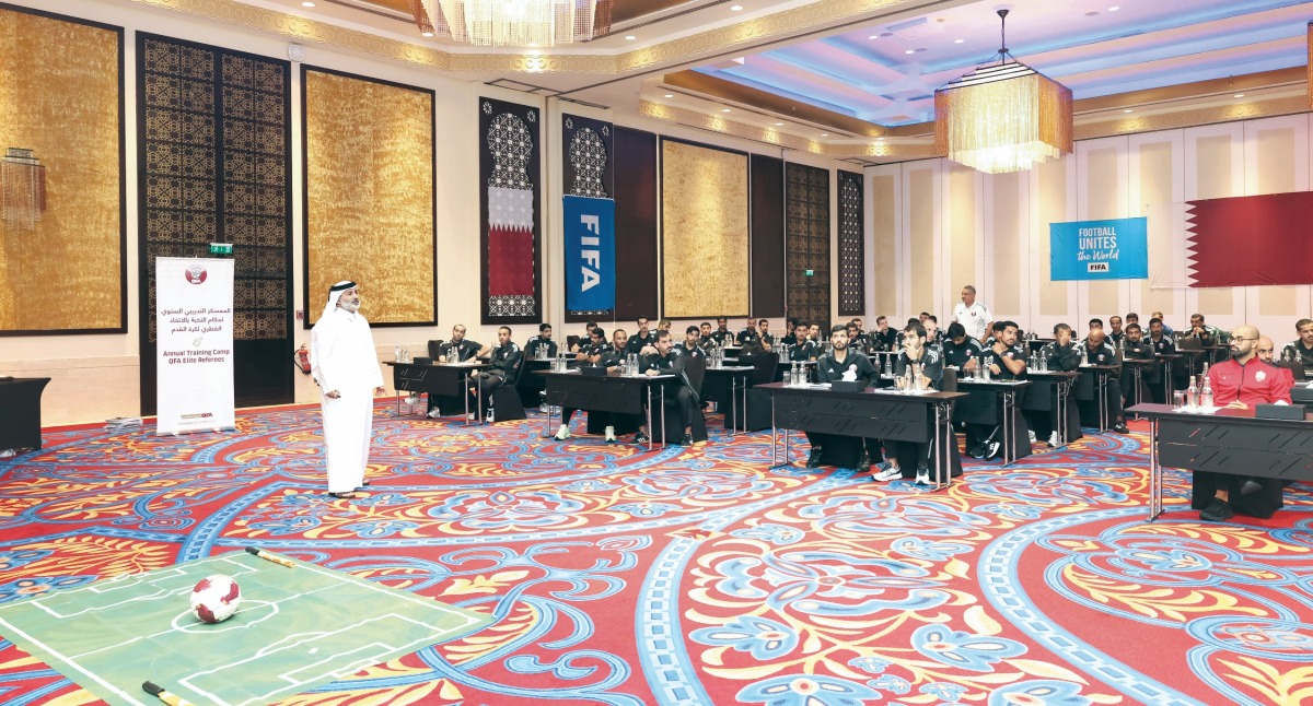 محاضرة تطوير الأداء التكتيكي تجهز الحكام للموسم الرياضي المقبل بشكل احترافي