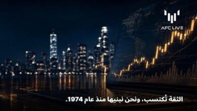 ثقة التداول لا تُشترى بل تُبنى مع AFC LIVE منذ عام 1974