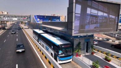استمرار تشغيل BRT بين محطتي الإسكندرية الزراعي وصن كابيتال كل 10 دقائق اليوم